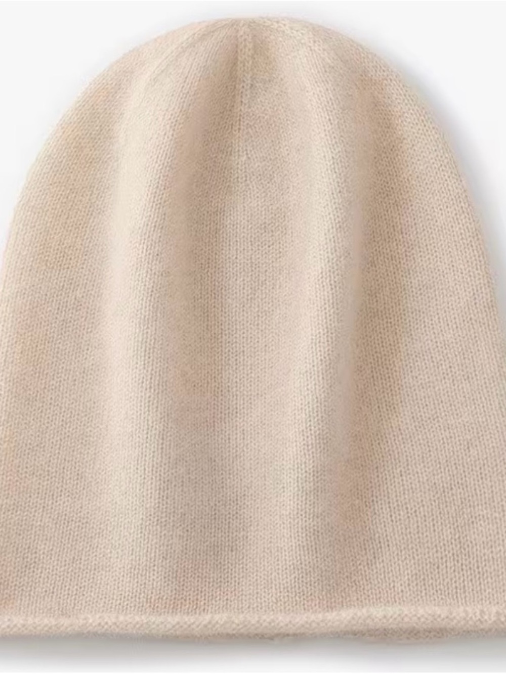 Women's Soft Knit Beanie - Cashmere with Removable Brooch